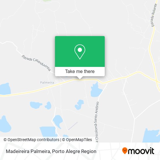 Madeireira Palmeira map