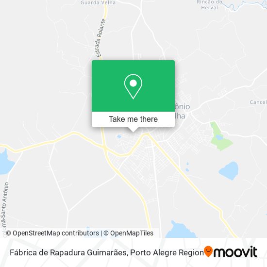 Fábrica de Rapadura Guimarães map