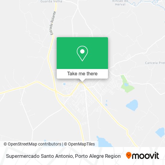 Supermercado Santo Antonio map