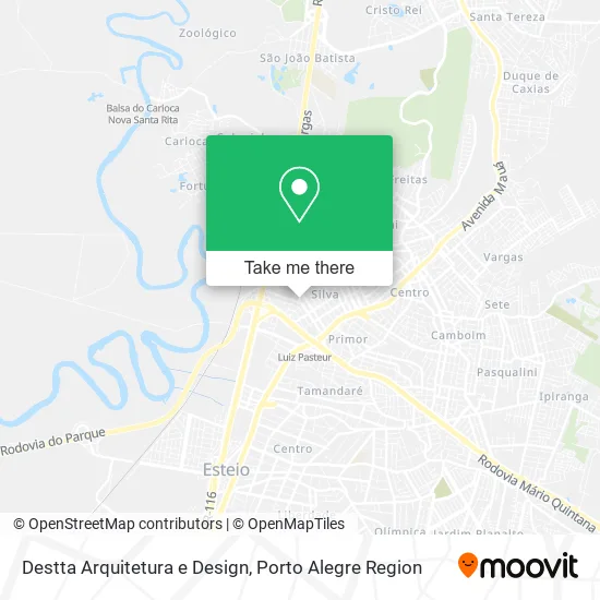 Destta Arquitetura e Design map