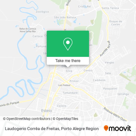 Laudogerio Corrêa de Freitas map