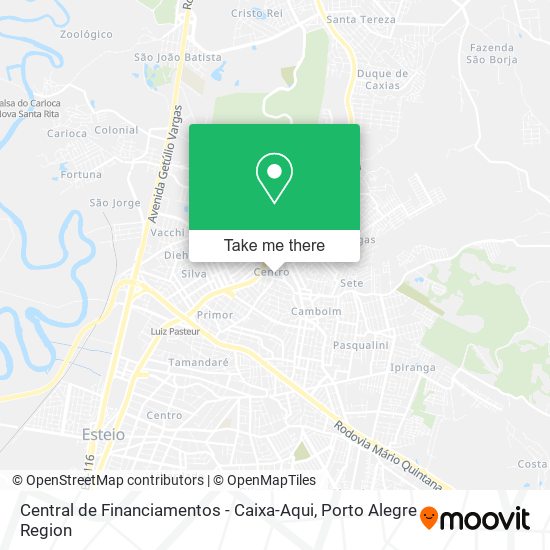 Central de Financiamentos - Caixa-Aqui map