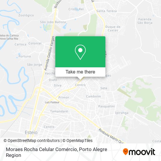 Moraes Rocha Celular Comércio map