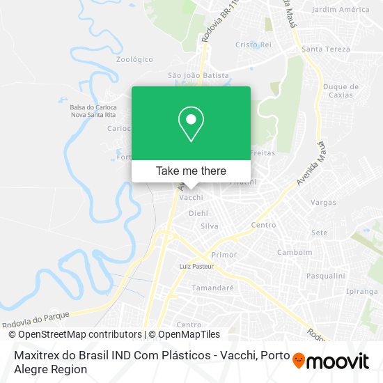 Maxitrex do Brasil IND Com Plásticos - Vacchi map
