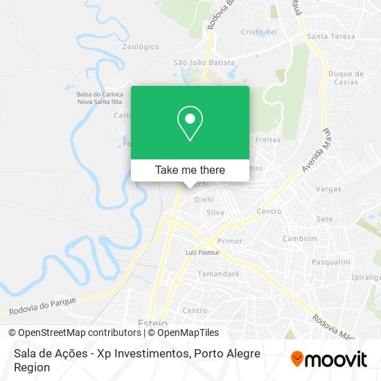 Sala de Ações - Xp Investimentos map