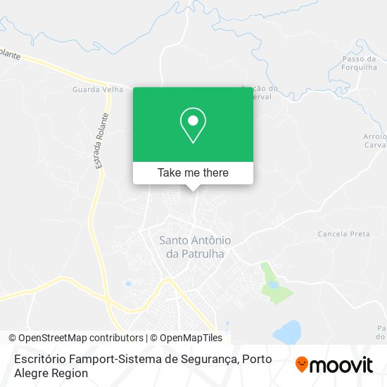 Mapa Escritório Famport-Sistema de Segurança