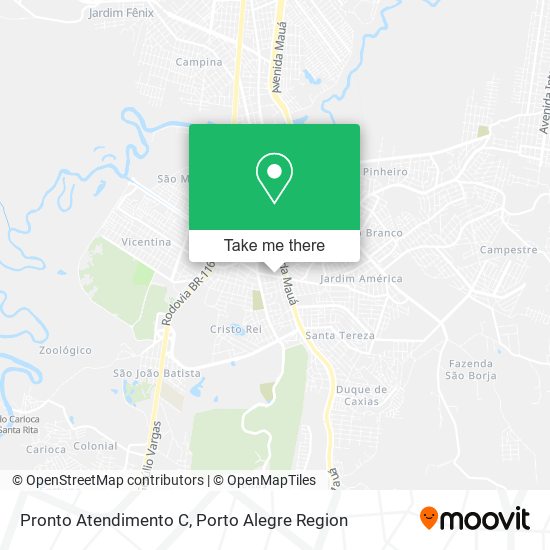 Pronto Atendimento C map