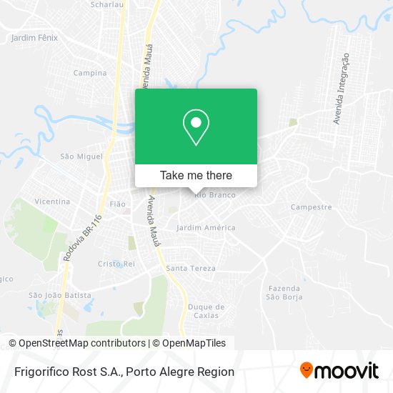 Frigorifico Rost S.A. map