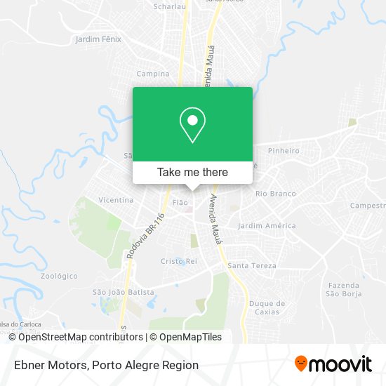 Ebner Motors map