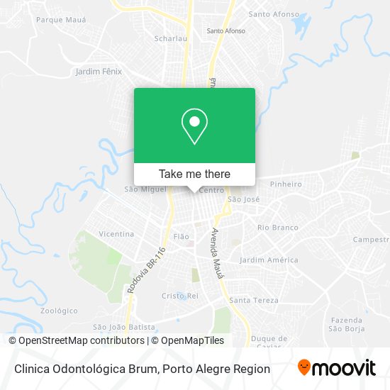 Clinica Odontológica Brum map