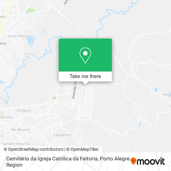 Cemitério da Igreja Católica da Feitoria map