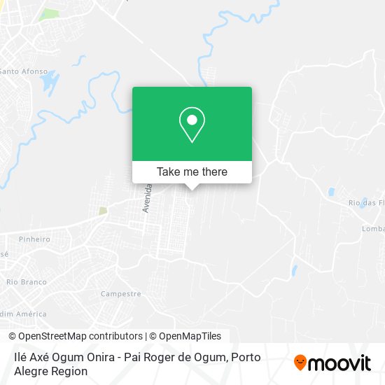 Ilé Axé Ogum Onira - Pai Roger de Ogum map