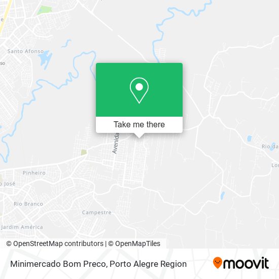 Minimercado Bom Preco map