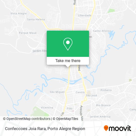 Confeccoes Joia Rara map