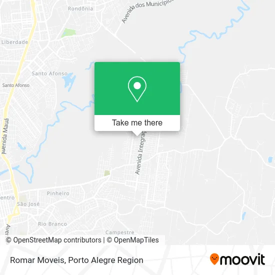 Romar Moveis map