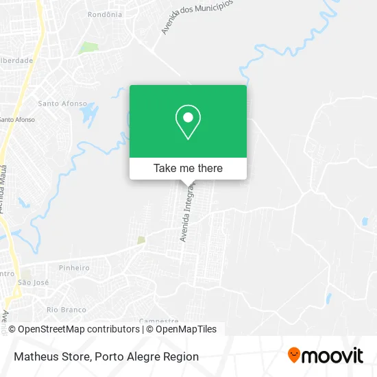 Matheus Store map