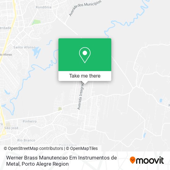 Mapa Werner Brass Manutencao Em Instrumentos de Metal