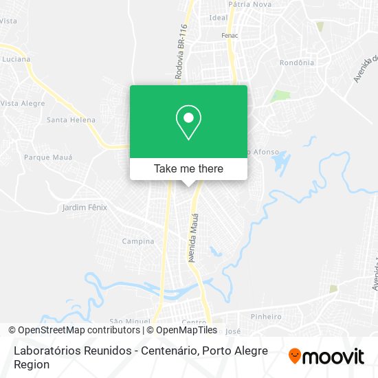 Laboratórios Reunidos - Centenário map