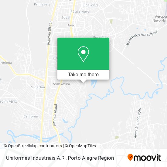 Uniformes Industriais A.R. map