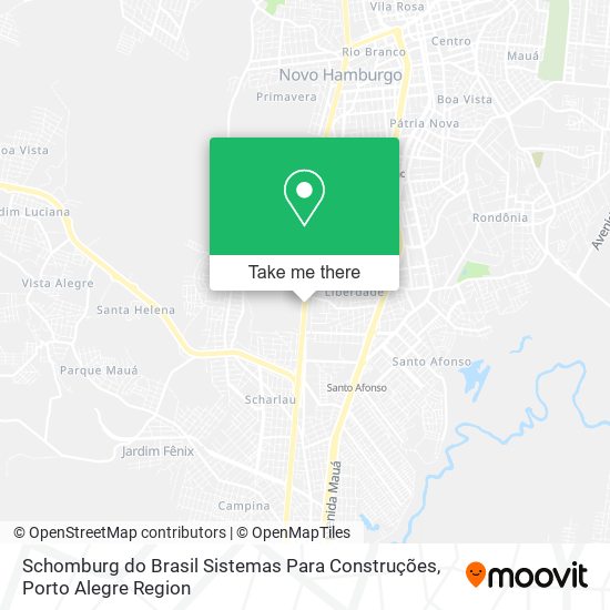 Schomburg do Brasil Sistemas Para Construções map