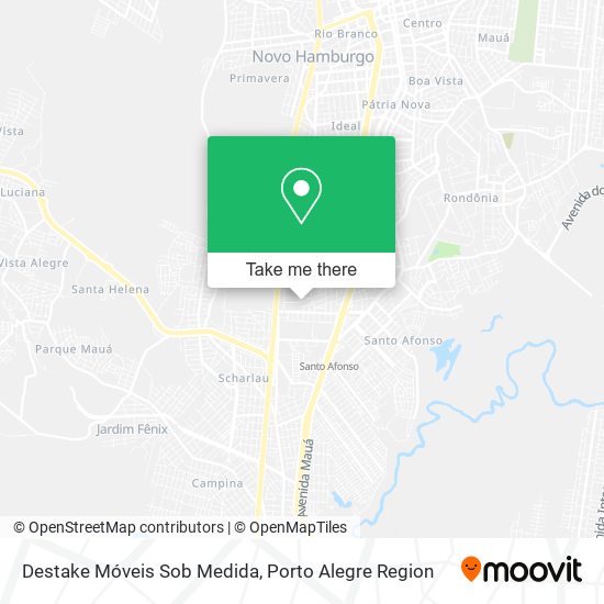 Destake Móveis Sob Medida map
