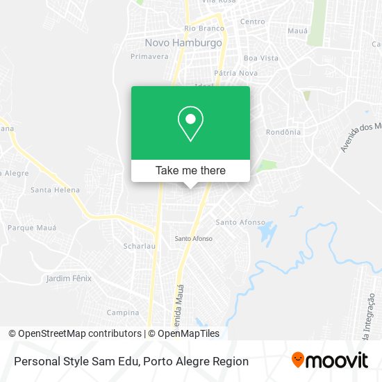 Personal Style Sam Edu map
