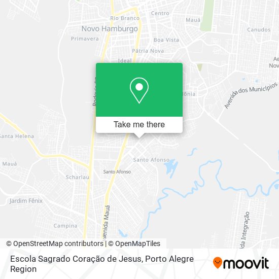 Escola Sagrado Coração de Jesus map
