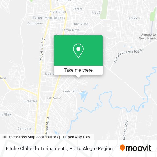 Fitchê Clube do Treinamento map