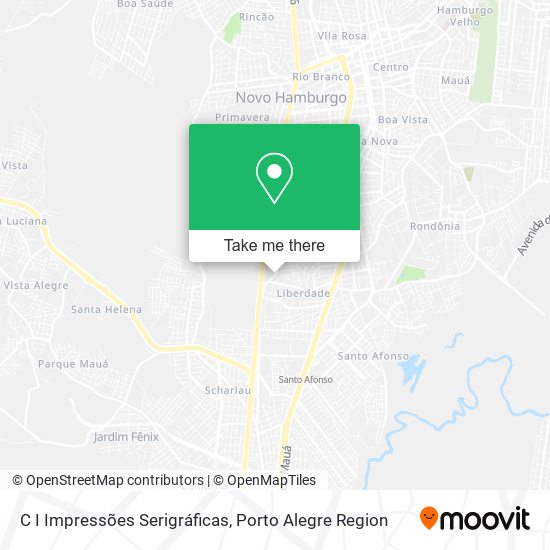 C I Impressões Serigráficas map
