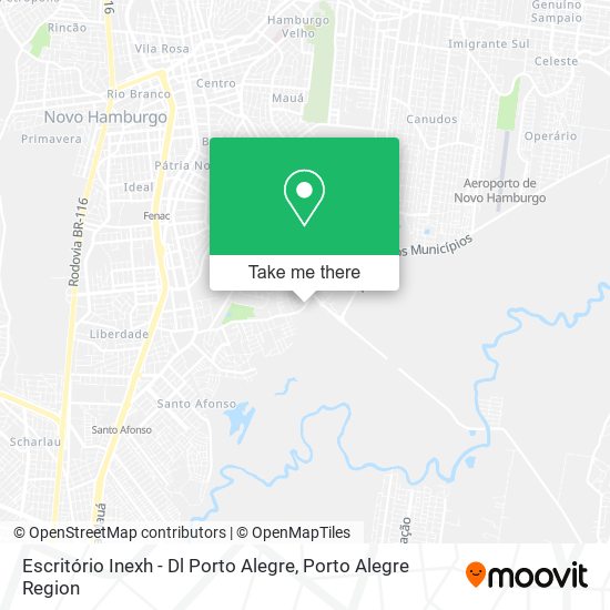 Escritório Inexh - Dl Porto Alegre map