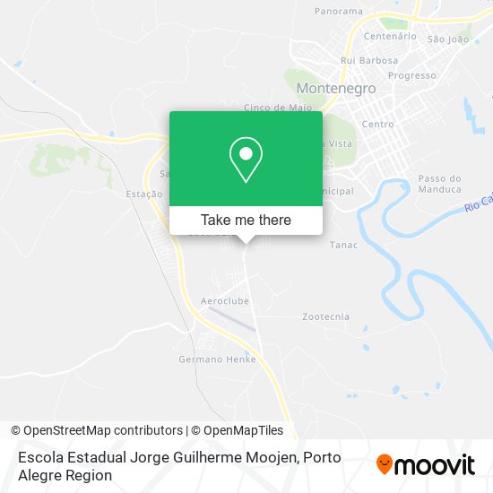 Escola Estadual Jorge Guilherme Moojen map