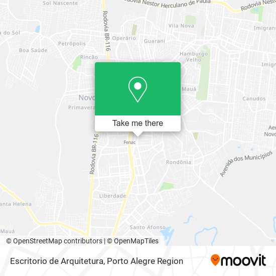 Escritorio de Arquitetura map
