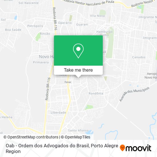 Oab - Ordem dos Advogados do Brasil map