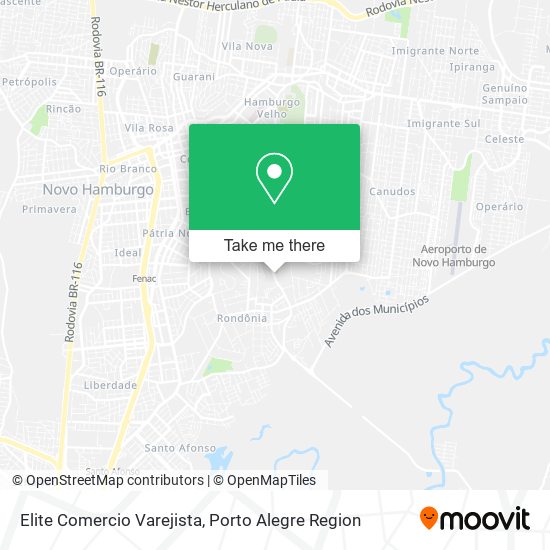 Elite Comercio Varejista map