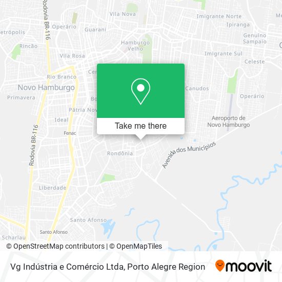 Vg Indústria e Comércio Ltda map