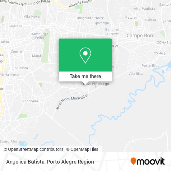Angelica Batista map