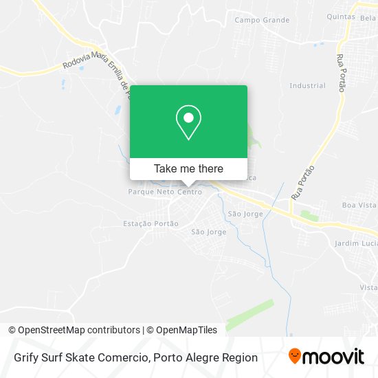 Grify Surf Skate Comercio map