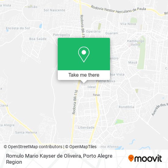 Romulo Mario Kayser de Oliveira map