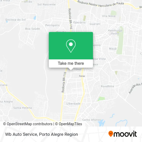 Wb Auto Service map