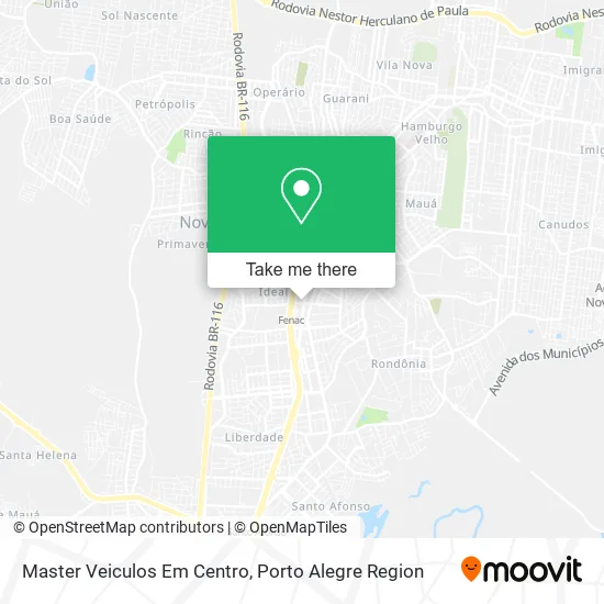 Master Veiculos Em Centro map