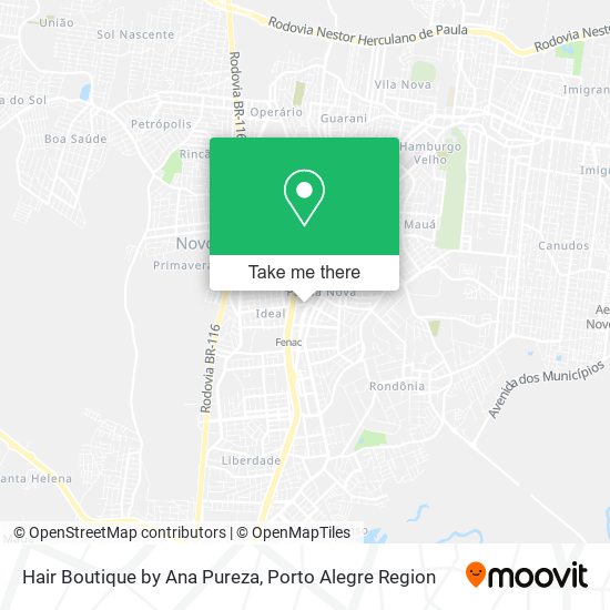 Hair Boutique by Ana Pureza map