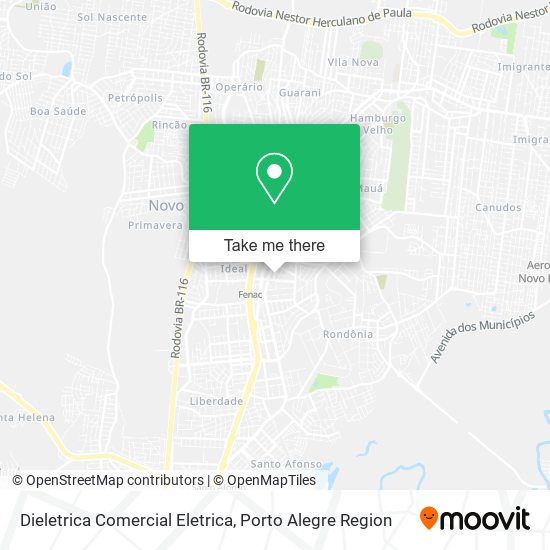Dieletrica Comercial Eletrica map