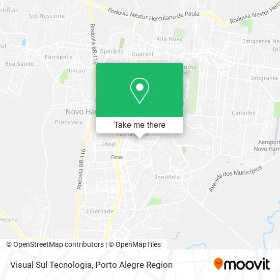 Visual Sul Tecnologia map
