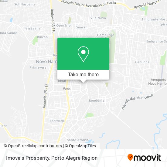 Mapa Imoveis Prosperity