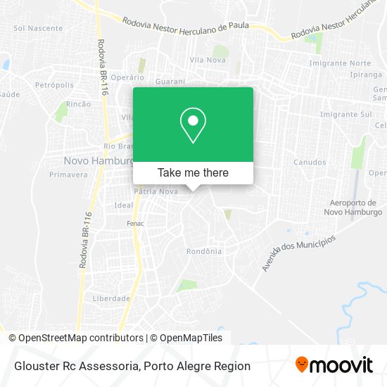 Glouster Rc Assessoria map