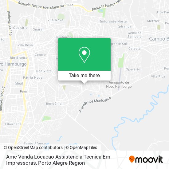Amc Venda Locacao Assistencia Tecnica Em Impressoras map