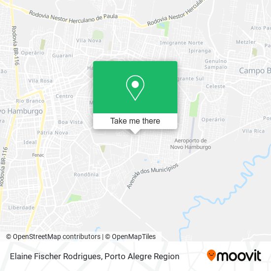 Elaine Fischer Rodrigues map