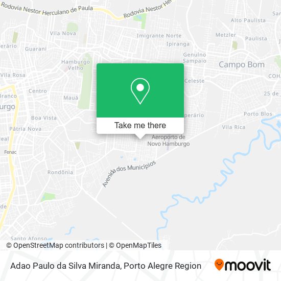 Adao Paulo da Silva Miranda map