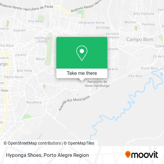 Mapa Hyponga Shoes