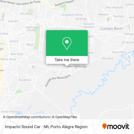 Impacto Sound Car - Nh map